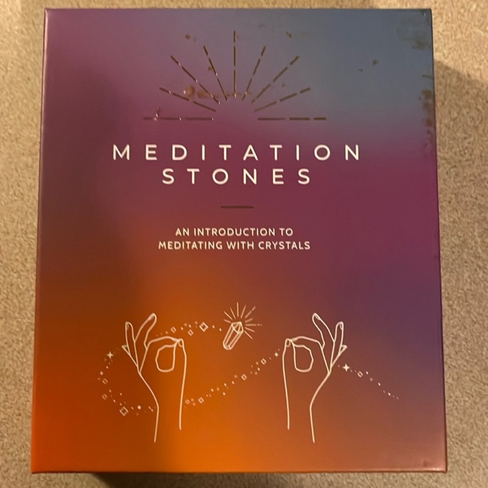 NWT NEW Meditation Stones , Crystals
